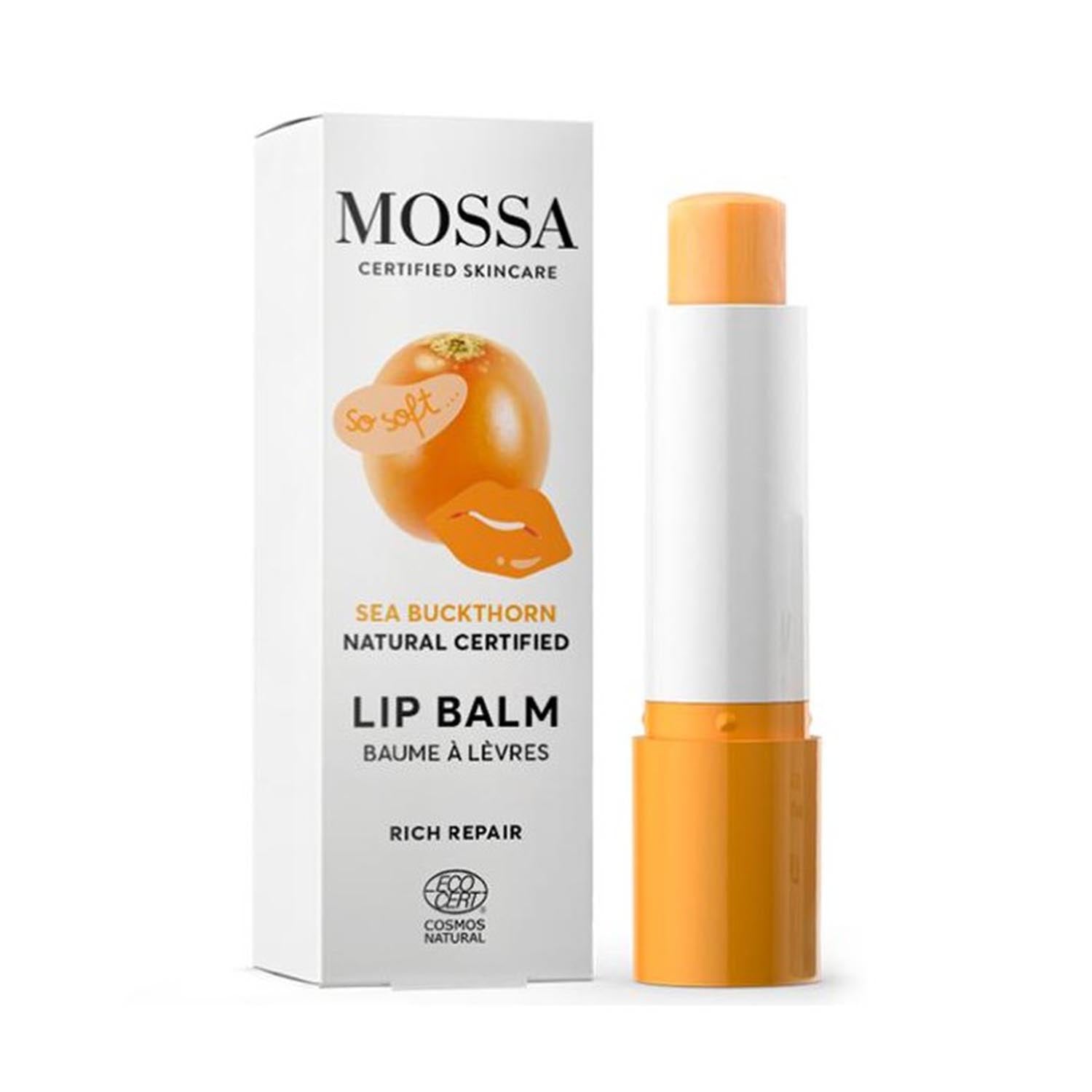 Mossa Sea Buckthorn Balsamo Labial Rich Repair 1Un